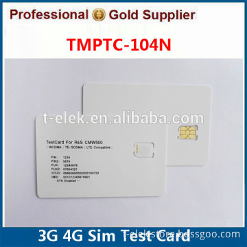 3G WCDMA Test Card for ANRITSU CMW500 Nano Test Sim Card